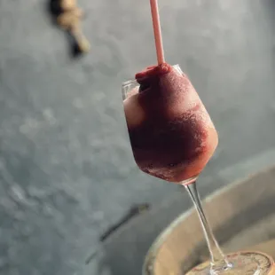 Scanned my bracelet and traveled through the wine "on tap" but finished with this beauty!