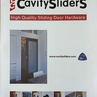 Commercial grade cavity sliders!  Not cheap, but you get high quality hardware.