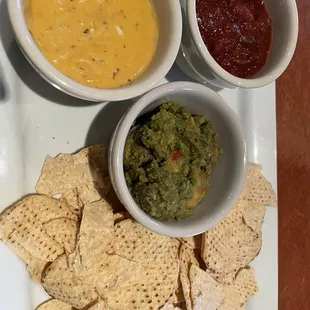 Triple dip and chips