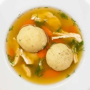 Matza Ball Soup. Freshly made daily.