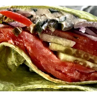 Nova Lox Wrap. JB&apos;s Deli.Andersonville.Old Fusion Place!Mix Feelings!..Second times here.This Time Service Was Ok! Good Food .