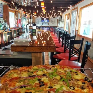 pizza, interior
