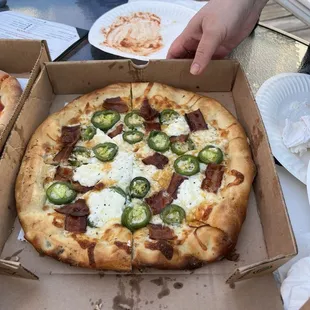 Jalapeno Popper Pizza