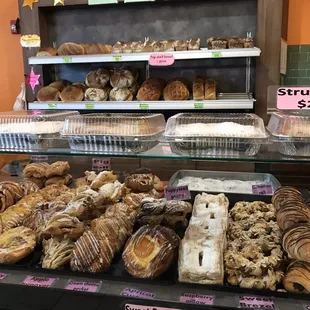 Fresh homemade authentic German Pastries , strudel and breads.