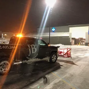 Commercial snow removal here in Lincoln, NE.