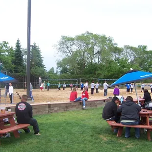 Outdoor Sand Volleyball Courts