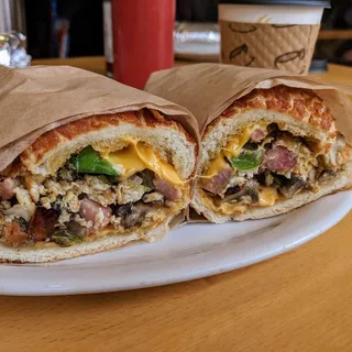 JB Deluxe Breakfast Sandwich