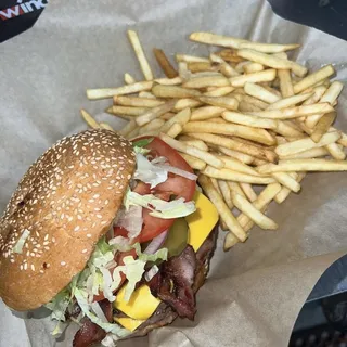 Double Bacon Cheeseburger Lunch
