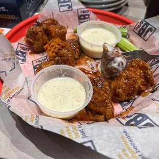 The dryest wings I&apos;ve ever had.