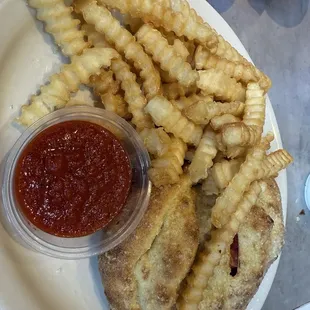 Chicken Parm Calzone