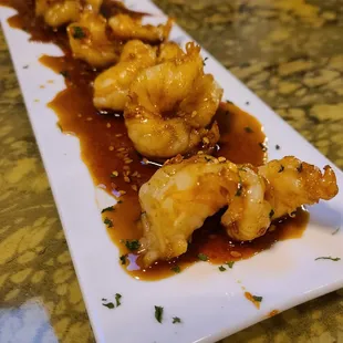 Honey Sesame Shrimp Starter