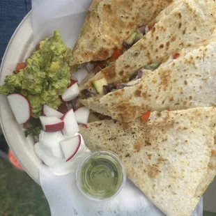 Veggie quesadilla