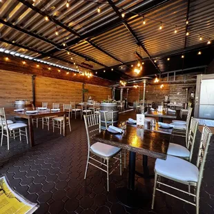 Outdoor seating