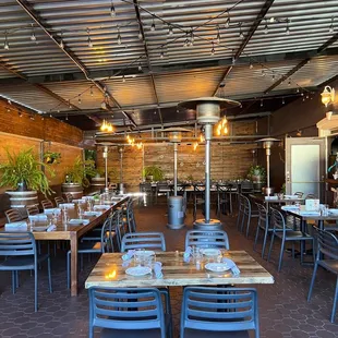 Outdoor seating