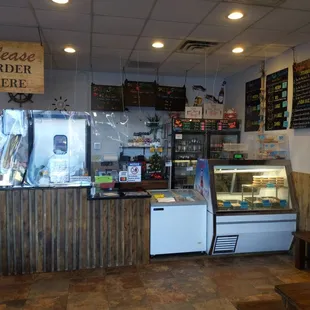 Front counter at JC Crab House