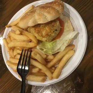 Crab Cake Sandwich