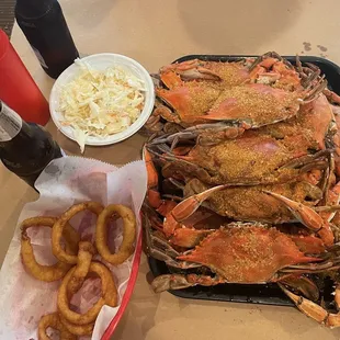 Steamed Crabs