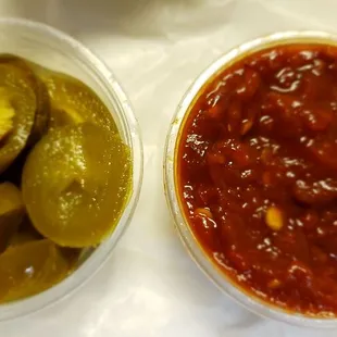 Jalapeño or chipotle for the torta, the chipotle is very good and tasty.