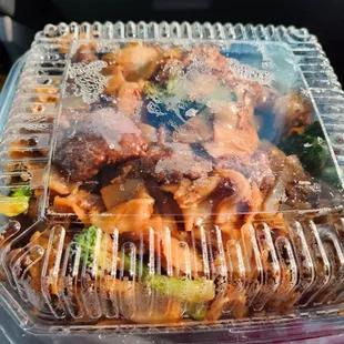 Beef chow fun