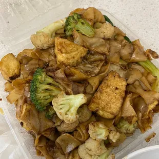 veggie tofu chow fun