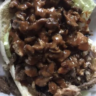 BBQ Rib Sandwich
