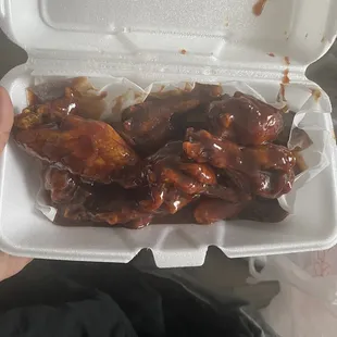 BBQ wings