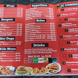 Main menu
