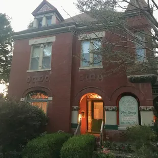 Turn of the century home/restaurant has been lovingly restored for fine dining