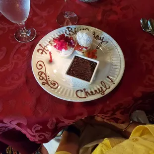 Dark Chocolate Truffle, NY Cheesecake with Pear, and Strawberry Shortcake!