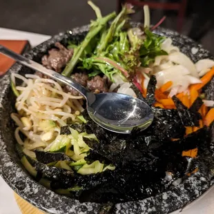 Beef bibimbap