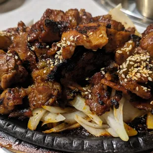 Spicy pork bulgogi