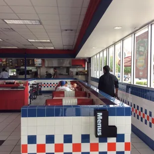 interior, sushi and sashimi