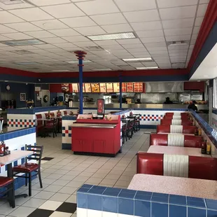 interior, sushi and sashimi