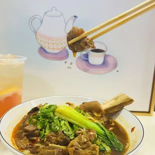 Beef Rib Noodle Soup