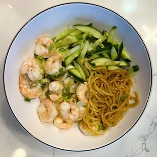 Garlic Shrimp Noodles