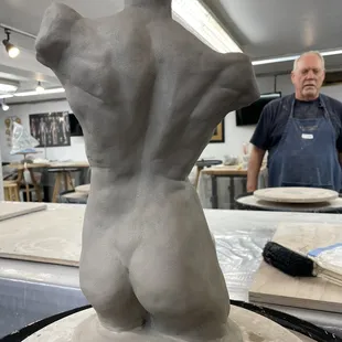Torso sculpture
