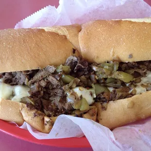Every Sunday is cheesesteak day