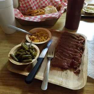 Brisket plate
