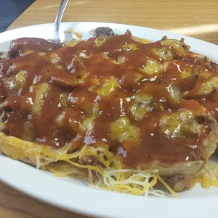 BBQ cheese fries.  Whaaaaa?  So good.