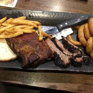 Brisket and ribs