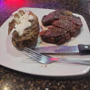 Ribeye on special