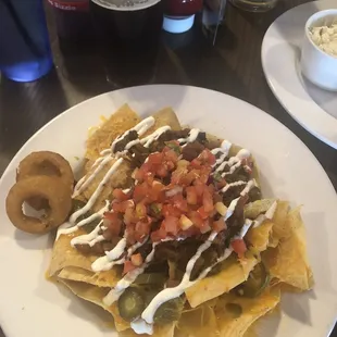 Texas brisket nachos