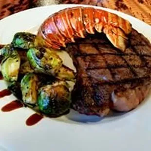 The surf n&apos; turf special was amazing!