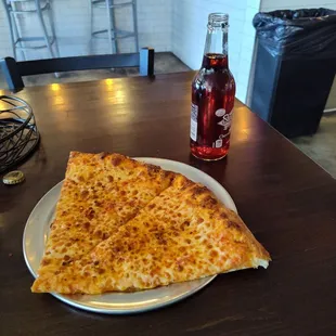 The two slices and a soda special.
