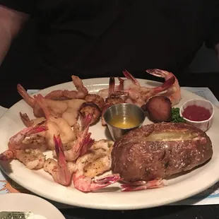 $22.95 for all this shrimp lovers platter