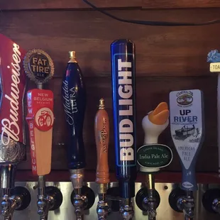 Beers on tap!!