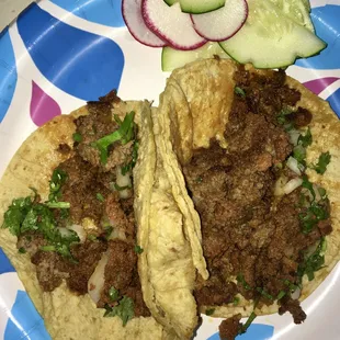 Chorizo tacos