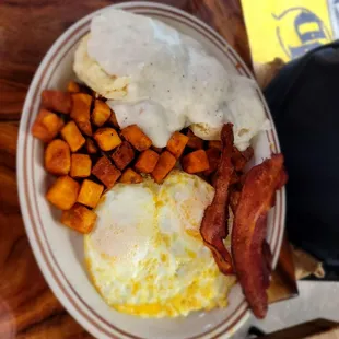 Biscuits &amp; Gravy breakfast