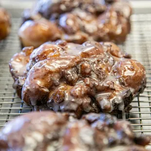 Smoked Apple Fritters