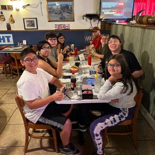 Pit stop on a road trip.